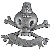 Gary Baseman Skull and Crossbones Pin